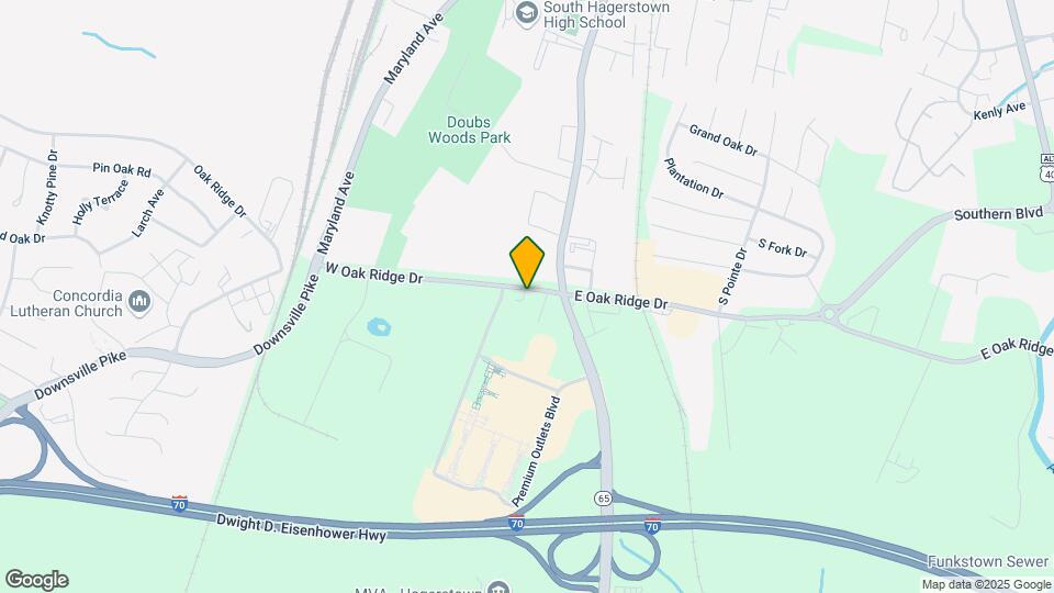 17 W Oak Ridge Dr Map and Location Details