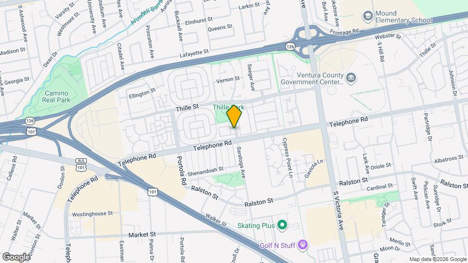 1048 Holiday Ave Map and Location Details