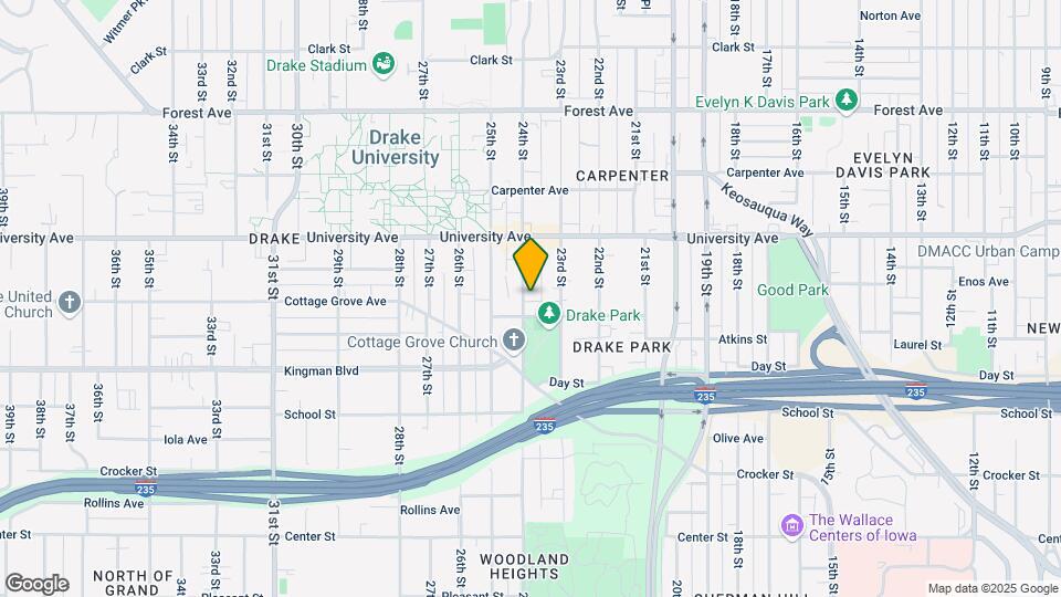 1113 24th St Map and Location Details