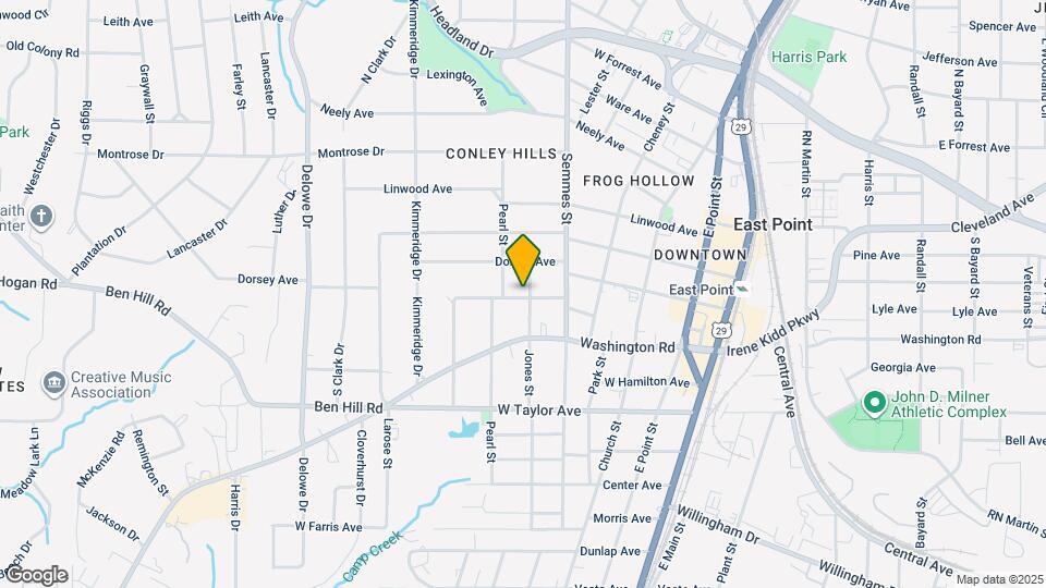 1849 Westwood Ave Map and Location Details