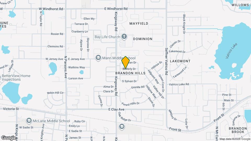605 Beverly Dr Map and Location Details