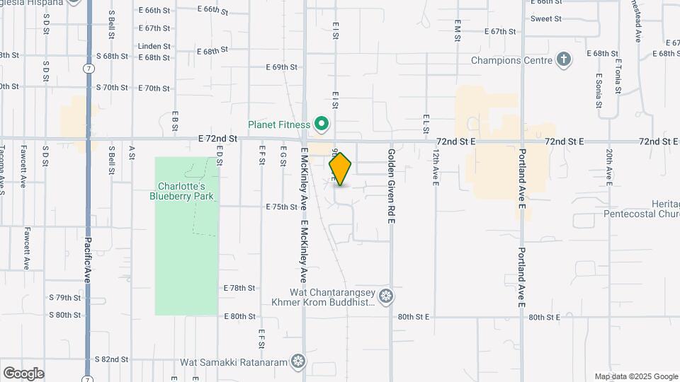 908 74th St E Map and Location Details