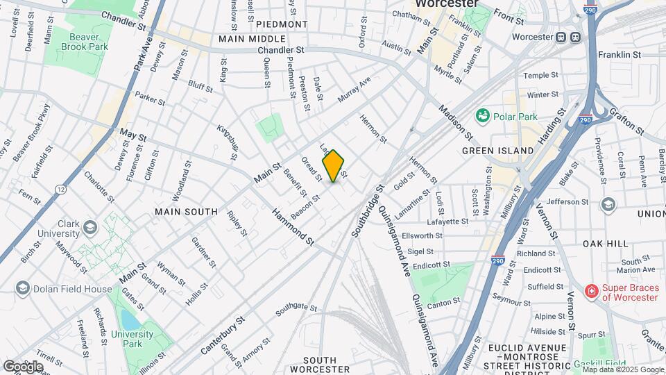 43 Oread St Mapa y Detalles de la Ubicación