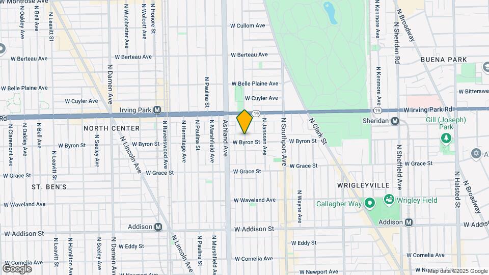 3906 N Greenview Ave Map and Location Details