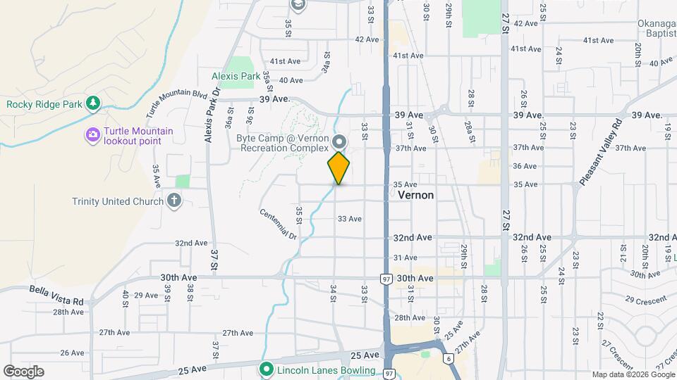 3308 35 Av Map and Location Details