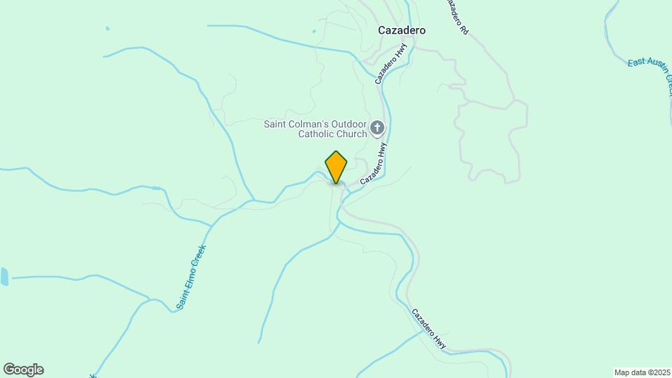 5445 Cazadero Hwy Map and Location Details
