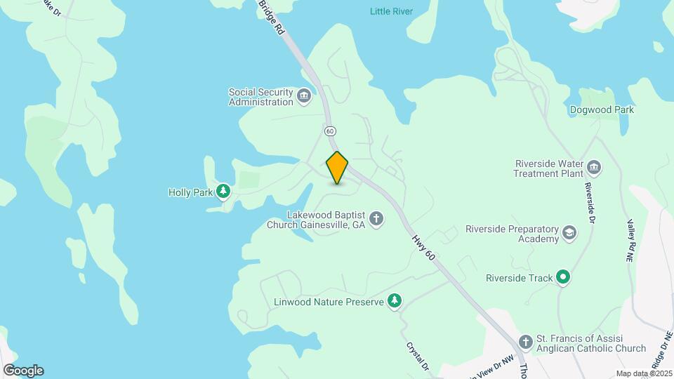 Edgewater on Lanier Mapa y Detalles de la Ubicación
