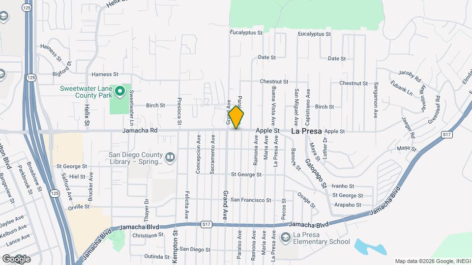 9425 Apple St Map and Location Details