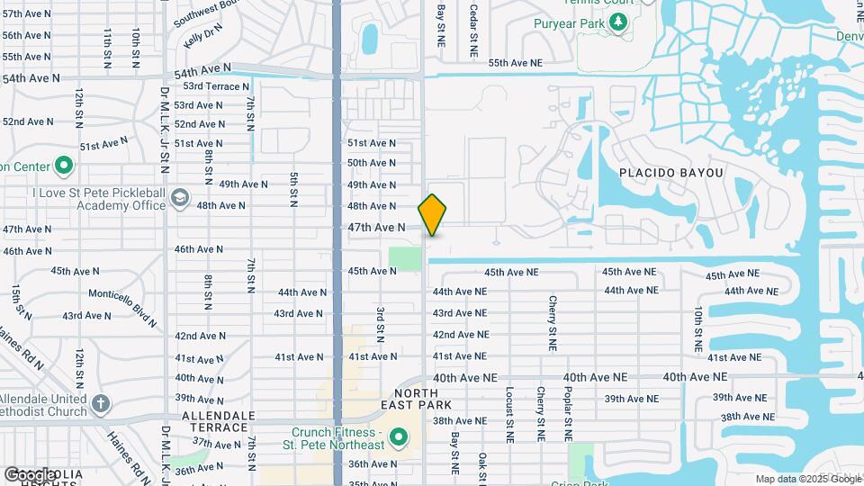 4681 1st St NE Map and Location Details