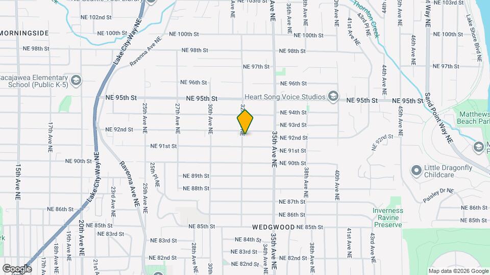 9112 32nd Ave NE Map and Location Details