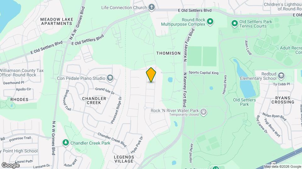 2815 Haystack Ln Map and Location Details