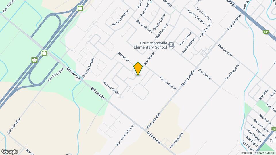 1580 Marier Rue Map and Location Details