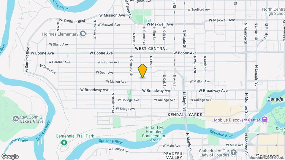 1928 W Mallon Ave Mapa y Detalles de la Ubicación