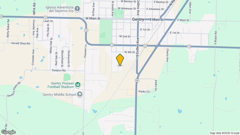 704 S Little St Map and Location Details