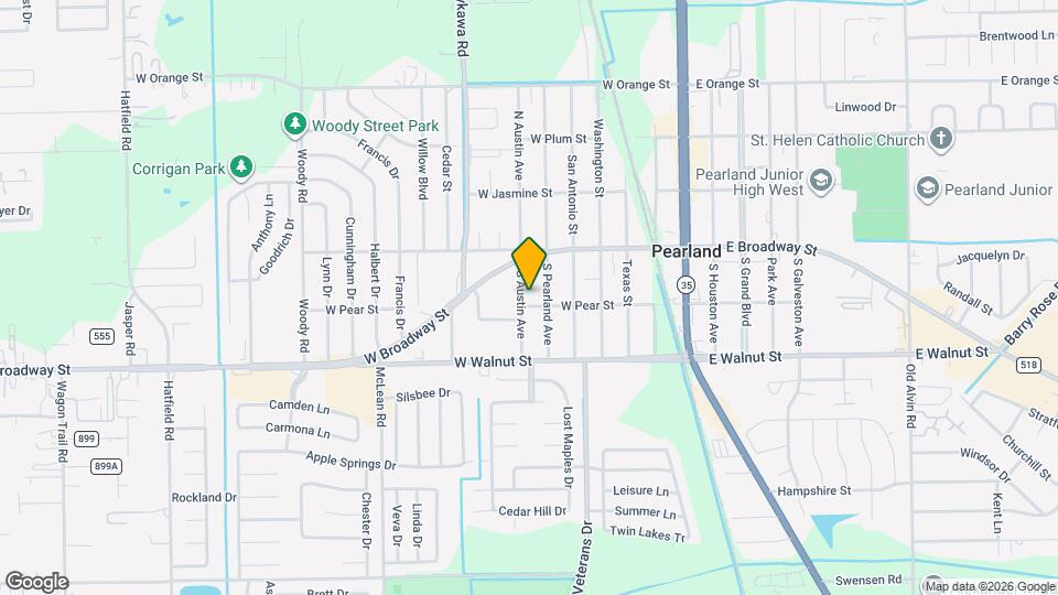 2433 S Austin Ave Map and Location Details