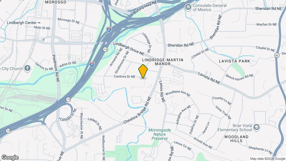 2226 Melante Dr NE Map and Location Details