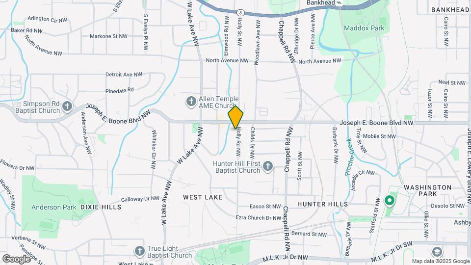 276 Holly Rd NW Map and Location Details