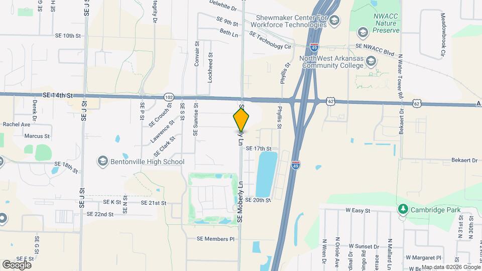 Moberly Place Apartments and Nearby Bentonville Apartments For Rent