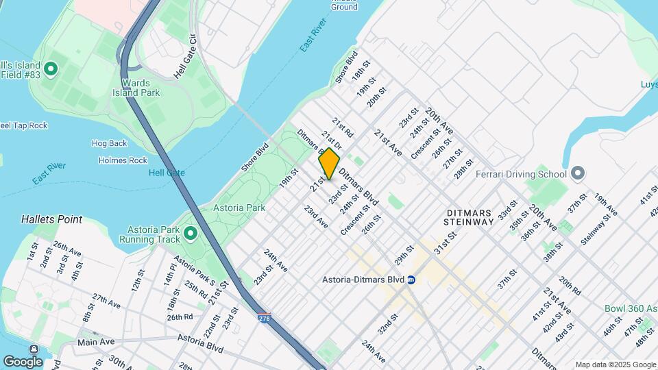 21-12 22nd Rd Map and Location Details