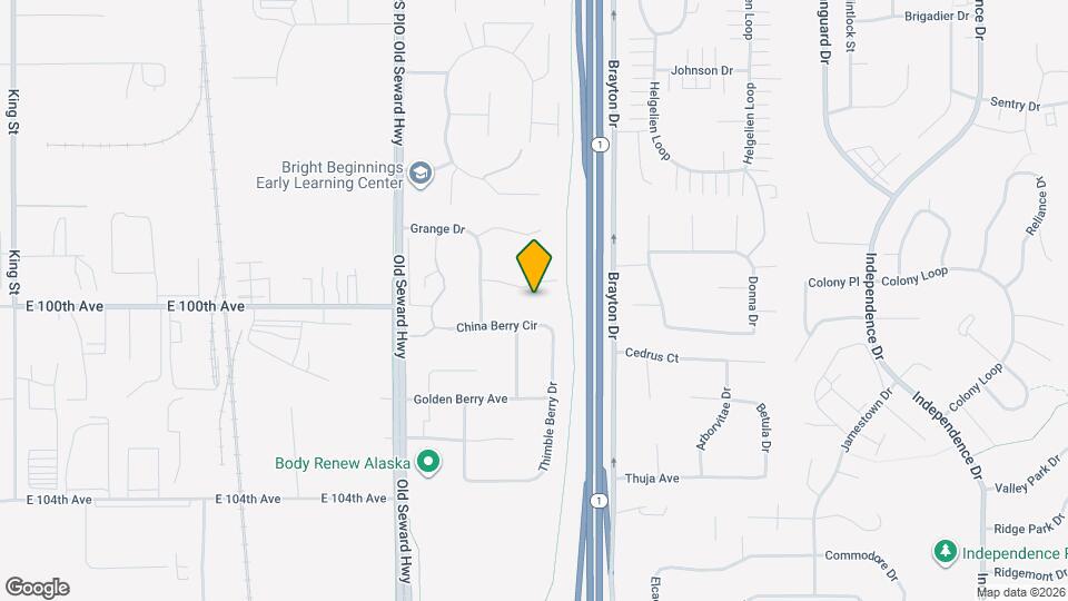 1250 Balfour Dr Map and Location Details