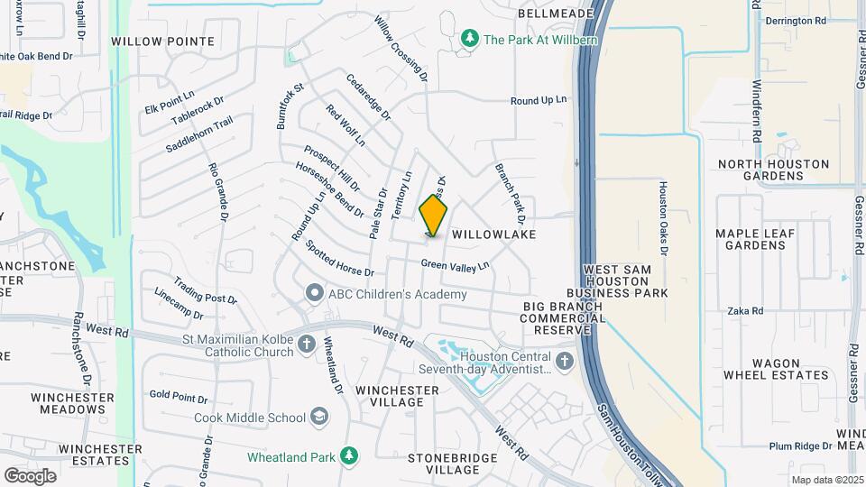 9806 Arrowgrass Dr Map and Location Details
