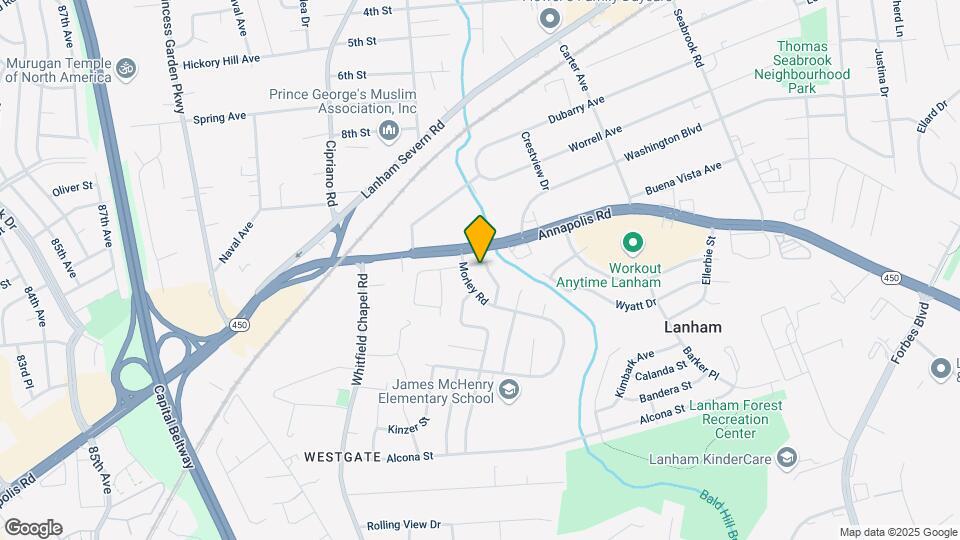 5711 Westgate Rd Map and Location Details