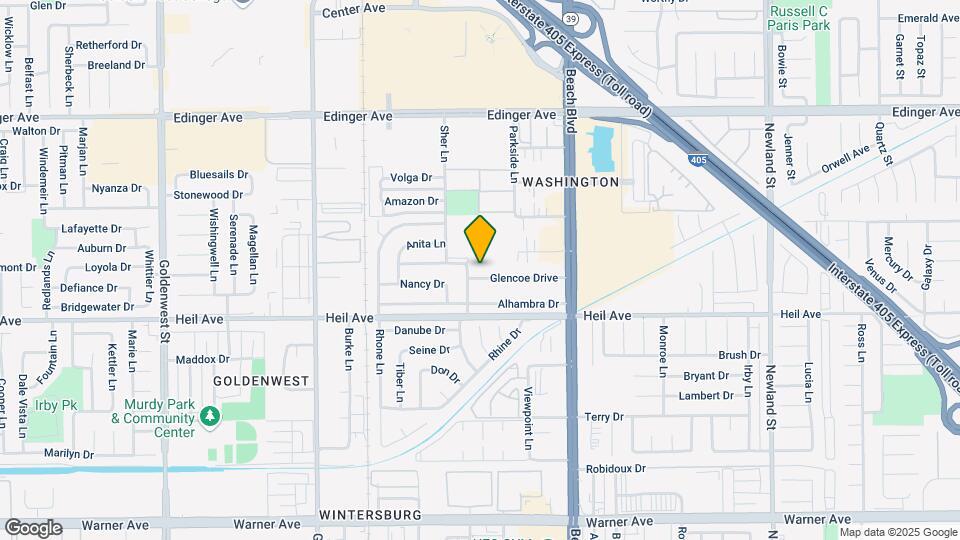 7761 Glencoe Ave Map and Location Details