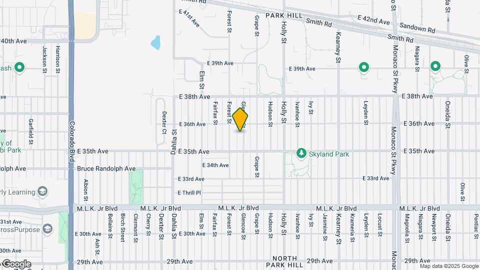 3555 Glencoe St Map and Location Details
