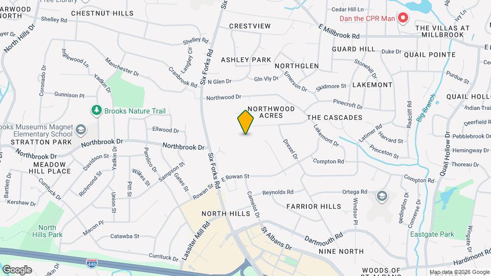 100 Northbrook Dr Map and Location Details
