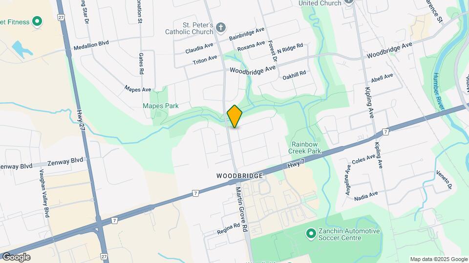 Apartment for Rent in Vaughan - Basement - Map and Location Details