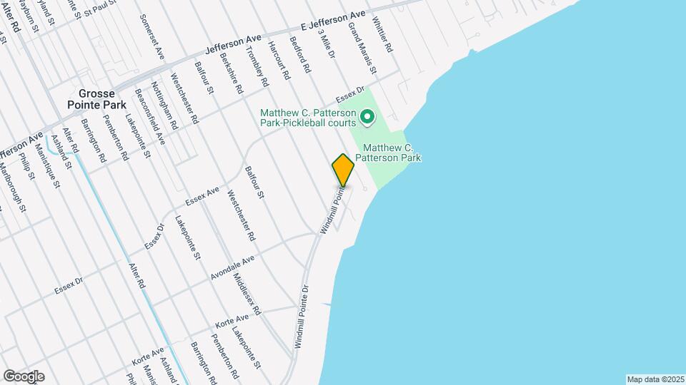 15838 Windmill Pointe Dr Map and Location Details