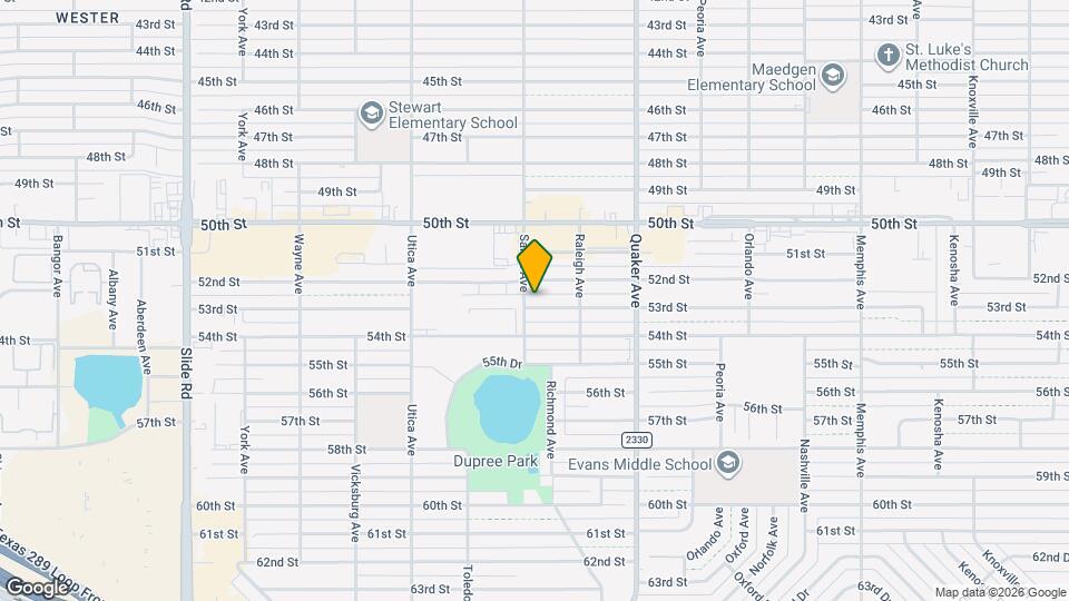 4518 53rd St Map and Location Details