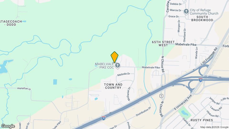 8018 Mabelvale Pike Map and Location Details