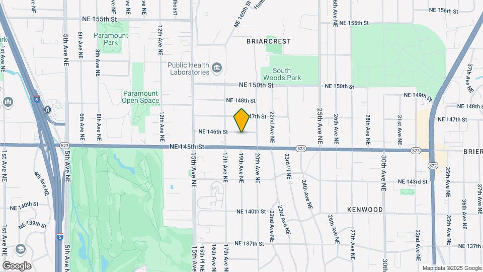 1727 NE 146th St Map and Location Details