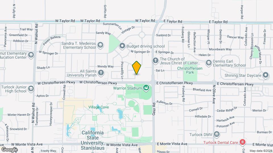 4076 Sage Way Map and Location Details