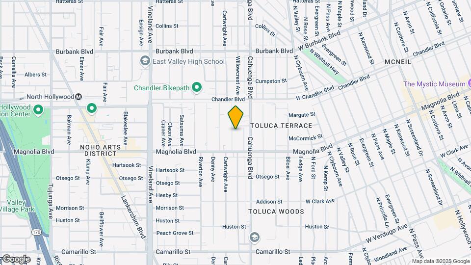 5248 Cartwright Ave Mapa y Detalles de la Ubicación