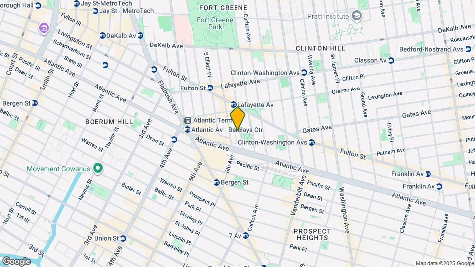 180 S Oxford St, Unit 3 Map and Location Details