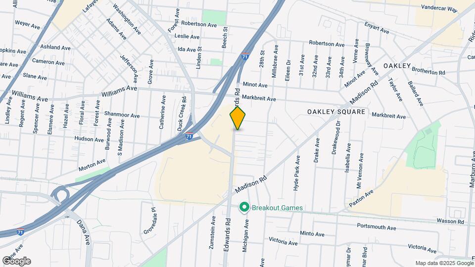 3900 Edwards Rd Map and Location Details