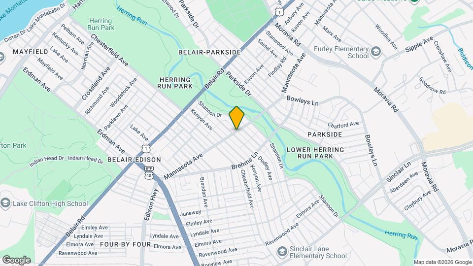 3300 Dudley Ave Map and Location Details