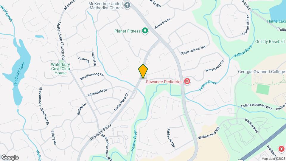 705 Oxford Crest Ct NW Map and Location Details