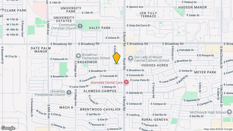 2211-2211 S Granada Dr Map and Location Details