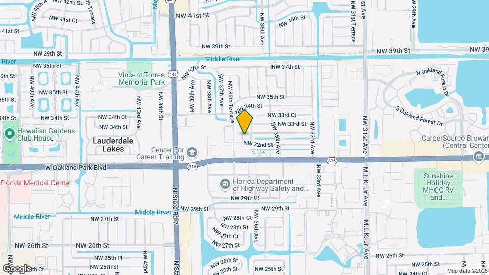 3308 NW 36th Ave Mapa y Detalles de la Ubicación