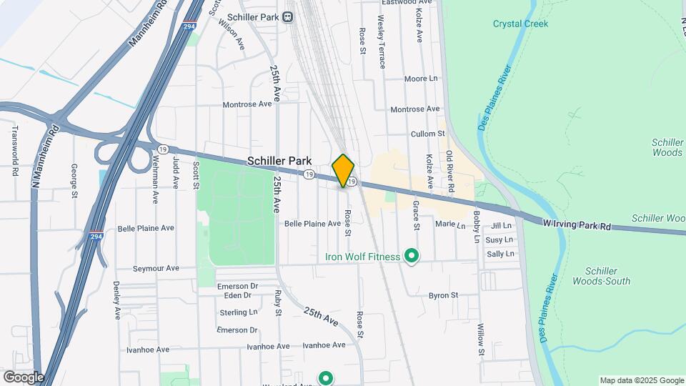 4147 Prairie Ave Map and Location Details