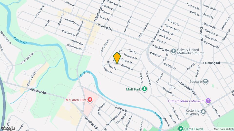 2547 Altoona St Mapa y Detalles de la Ubicación