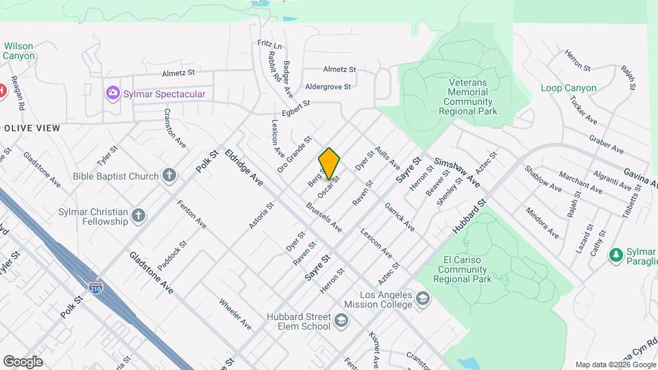 13409 Oscar St Map and Location Details