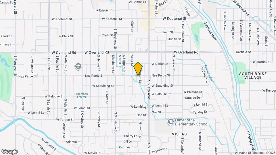 1803 S Broxon St Map and Location Details