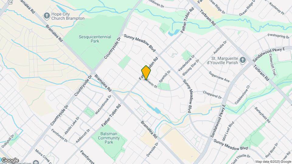 74 Severin St Map and Location Details