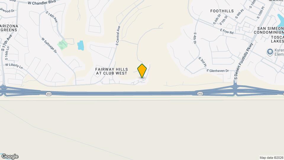 16838 S Cyan Ct Map and Location Details