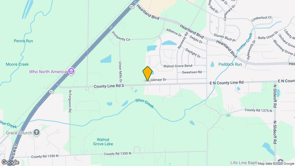 10548 Glenayr Dr Map and Location Details