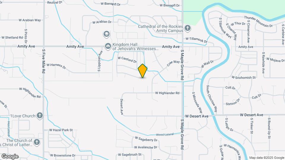 9479 W Harness Dr Map and Location Details